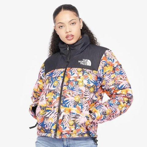 The North FaceWomen s Nuptse Jacket KFC313 Multicolor