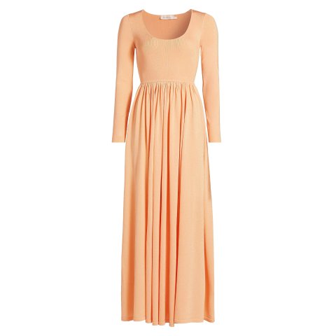 ZimmermannNatura Metallic Scoopneck Maxi Dress