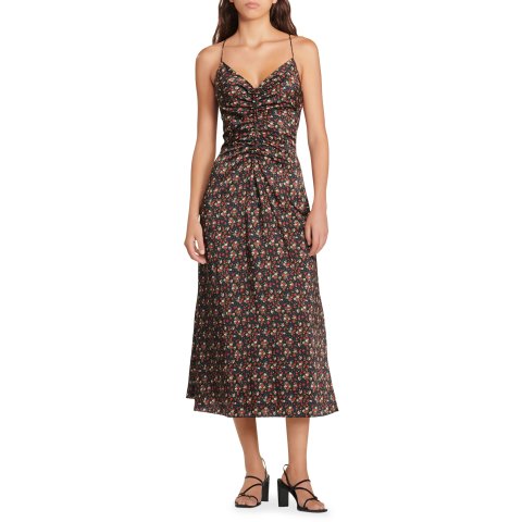 SandroEmmanuela Ditsy Midi Dress