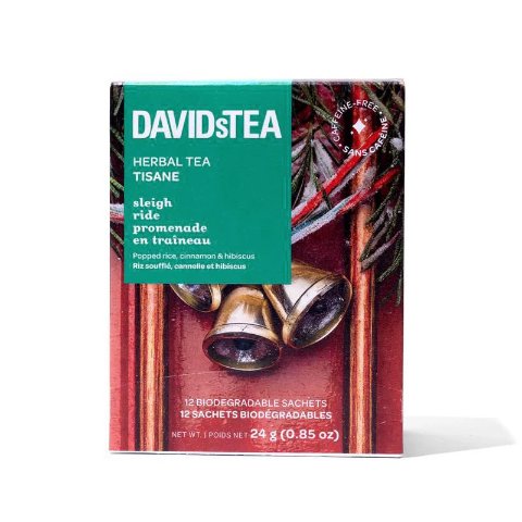 DAVIDsTEA2个$12Sleigh Ride 茶包 12袋装