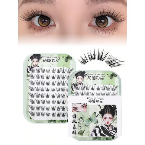 MENGJIESHANGPIN 狐系长睫毛 64对