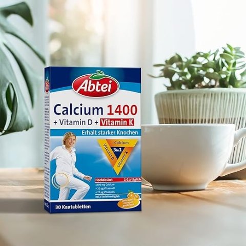 AbteiAbtei 钙片 Plus D 132g