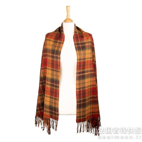 办公室、居家都需要一条保暖披肩~CIGST05 羊毛披肩