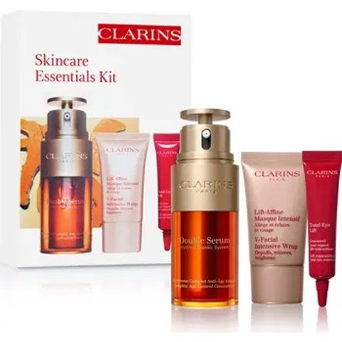 ClarinsDouble Serum V-Wrap Set