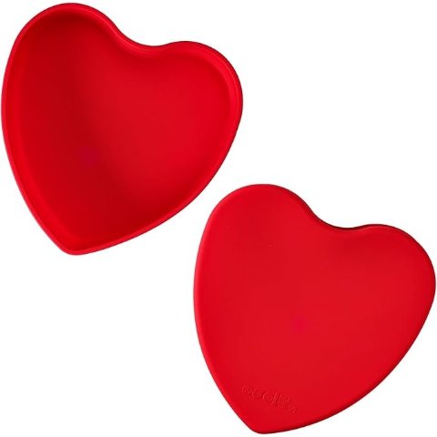 硅胶心形蛋糕模 8英寸 2件