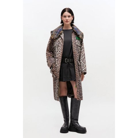GanniLeopard Long Coat