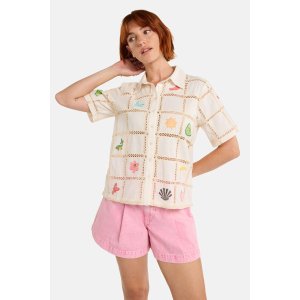 Mosaic Mile 刺绣衬衫