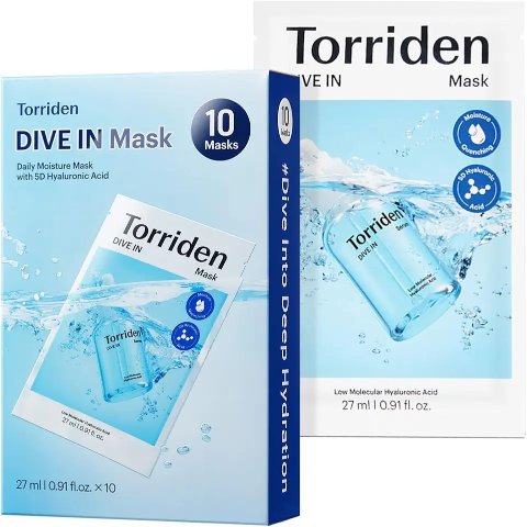 Torriden DIVE-IN 低分子面膜 10片