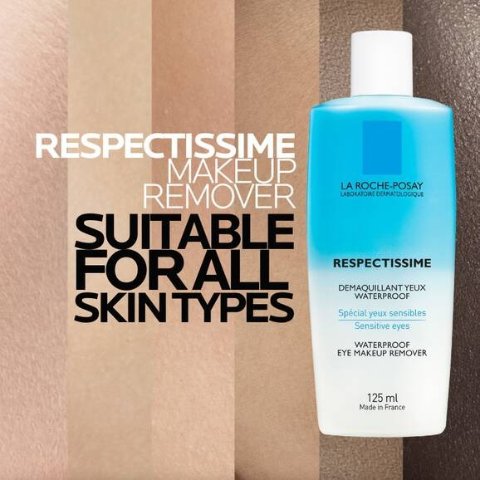 La Roche-Posay防水眼部卸妆液 125ml