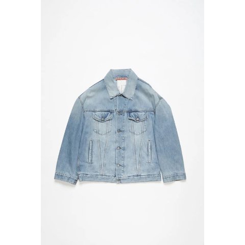 牛仔宽松中性夹克