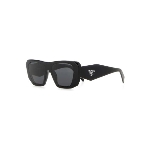 PradaBlack Acetate Sunglasses
