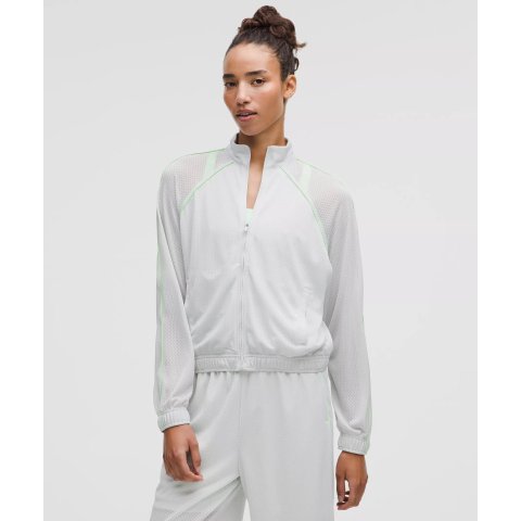 Mesh 全拉链训练夹克