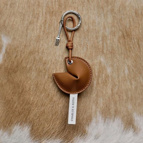 Charles & KeithFortune Cookie Charm Brown