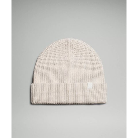 Close-Fit 羊毛混纺针织帽