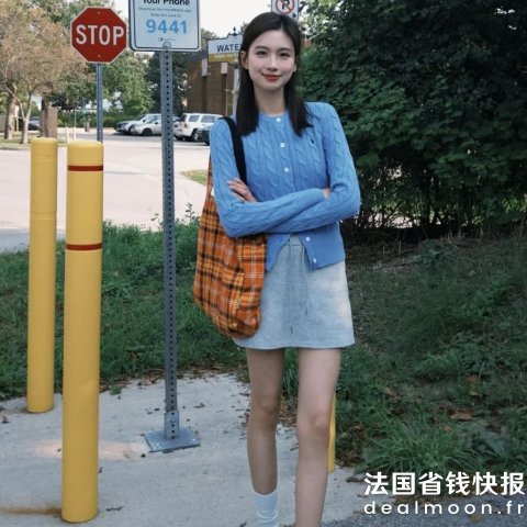 Polo Ralph Lauren@冬天脑不好Zopfstrick 棉开衫 天蓝色