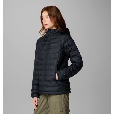 Columbia蕞显瘦的来了！银点轻薄超保暖Powder Lite II 女士连帽夹克