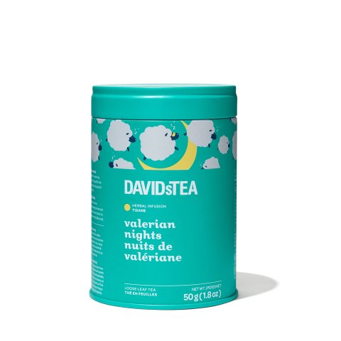 DAVIDsTEA2个$12Valerian Nights 限定茶罐