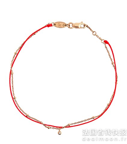 Redline 黄金沙镶钻手链