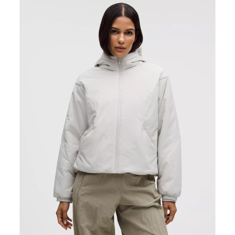 Insulated 连帽防水夹克