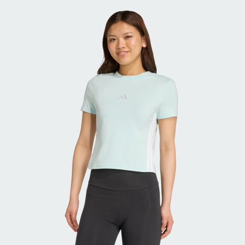 adidasEssentials 3-Stripes Slim Baby Tee