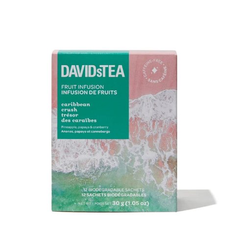 DAVIDsTEA2个$12Caribbean Crush 茶包 12包