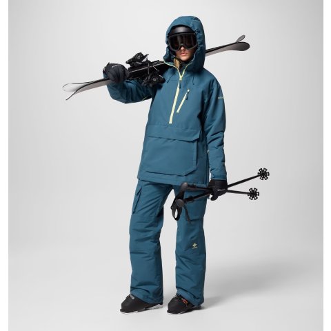 Columbia超级显白 低调奢华的雪山翡翠Coreshot 女士 Anorak外套