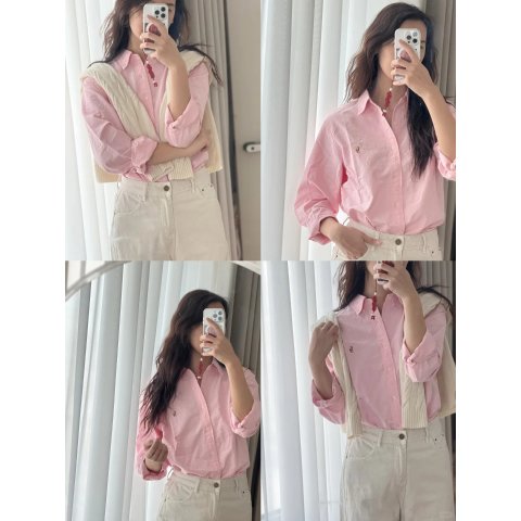 Ralph Lauren 棉质红色Polo衫