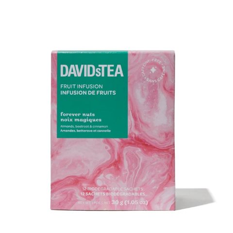 DAVIDsTEA2个$12Forever Nuts 花果茶 12包