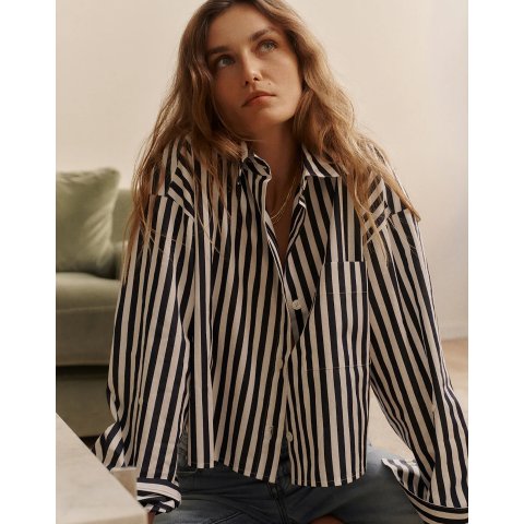 MadewellPoplin Straight-Hem Shirt