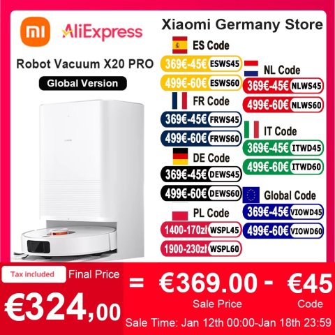  X20 Pro 扫地机器人 一体式