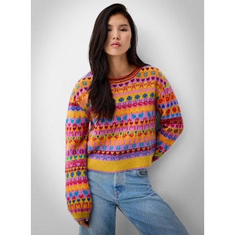 Favorite Things 彩色羊毛毛衣