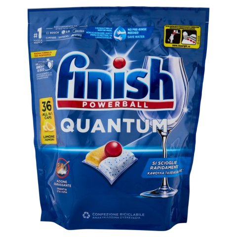 finishQuantum 洗碗块 柠檬味 36块