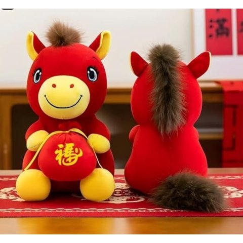 Horse 2026马年福袋摆件