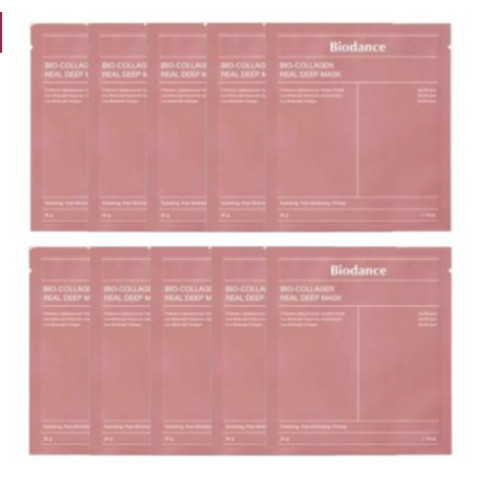 胶原深层面膜 10片装