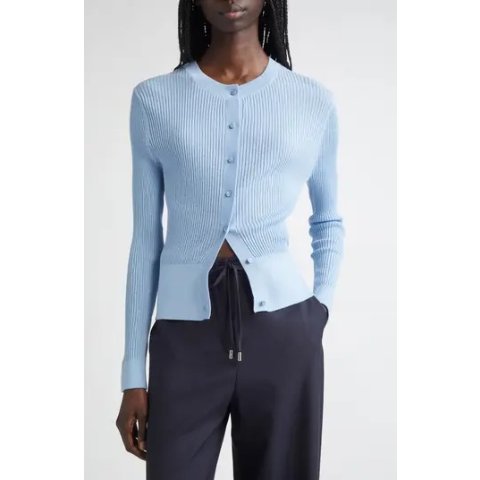 Max MaraRibera Sequin Silk Wool Cardigan