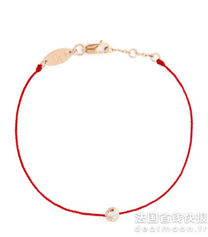 Redline 玫瑰金钻石纯手链