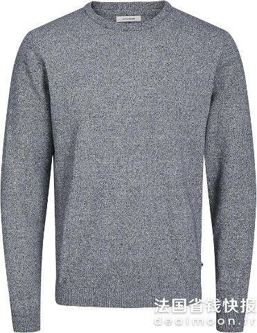 Jack & JonesM码捡漏圆领针织衫