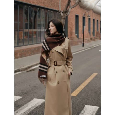 格纹羊绒围巾 张予曦类似款