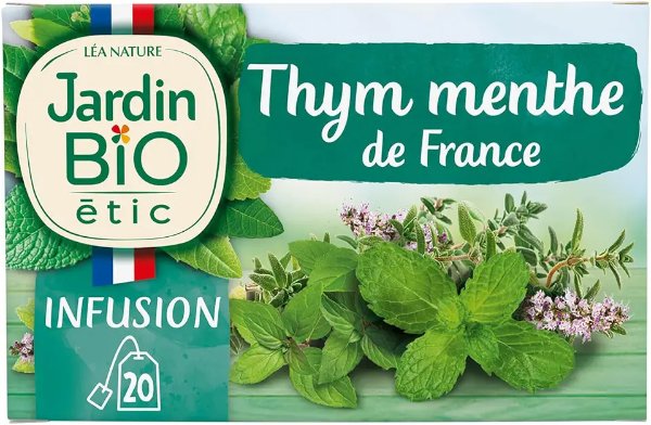 Jardin BiO etic 薄荷百里香茶