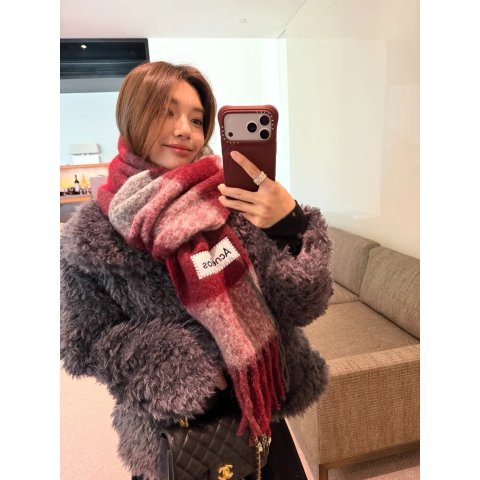 羊毛马海毛围巾