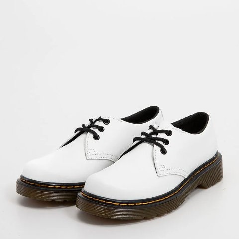 Derbies 白色皮鞋