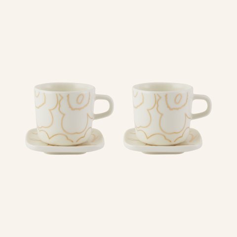 Marimekko杯子容量200mlOIVA 咖啡杯套装 2件