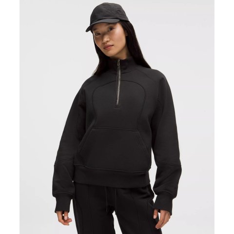lululemonSLNSH Cotton Fleece Half Zip Sweatshirt