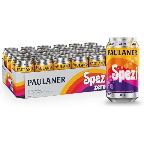 PaulanerPaulaner Spezi Zero 可乐橙饮 24瓶