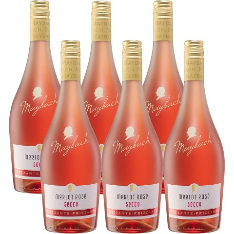 MaybachMerlot桃红葡萄酒 0.75L*6