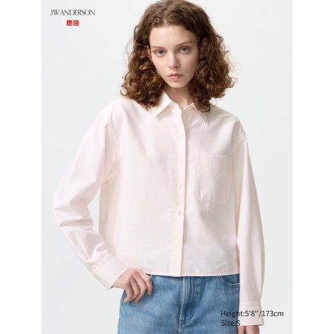 Uniqlo条纹牛津衬衫
