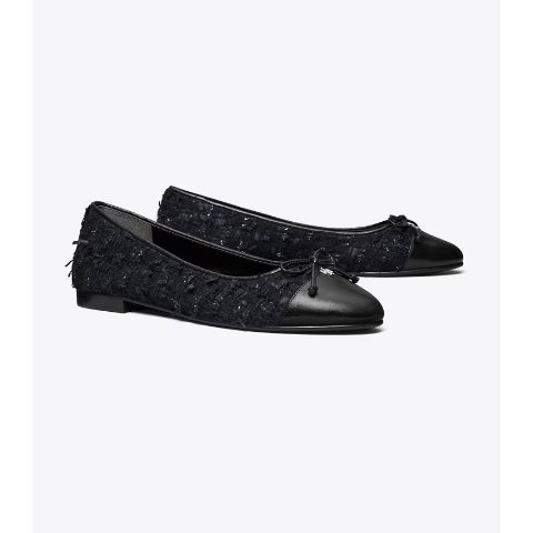 Tory BurchCAP-TOE Ballet Flats