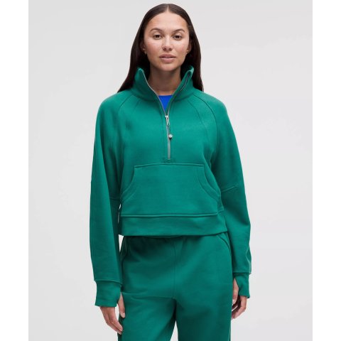 lululemonScuba Oversized Funnel-Neck Half Zip Sweatshirt