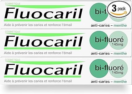 牙膏 薄荷味 145mg 3支装