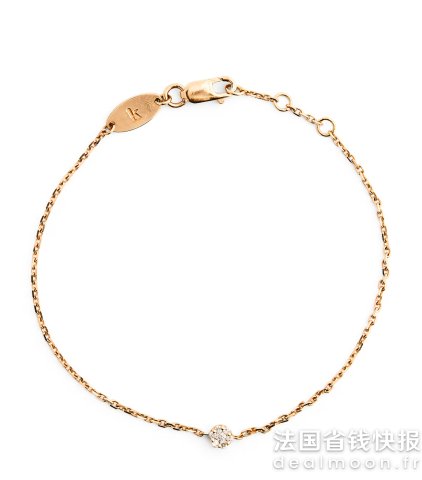 Redline 黄K金钻石手链